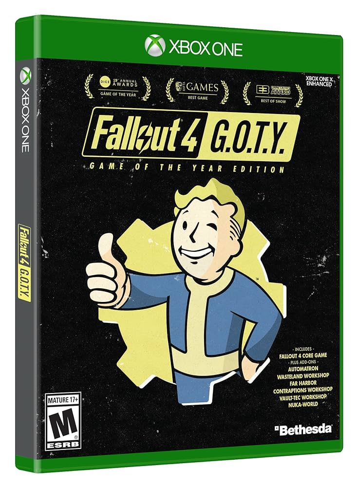 Amazon.com: Fallout 4 Game of The Year Edition - Xbox One